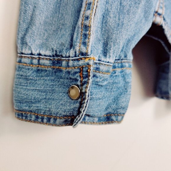 Levi's Strauss Men's Button Down Denim Jacket Size XXL Jean Jacket Snap Buttons - Picture 5 of 11